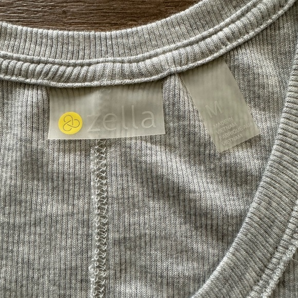 Zella Ribbed Tank Top New - Picture 2 of 4